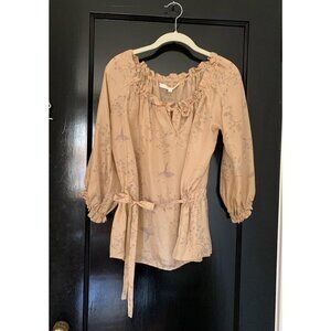 Erica Tanov Silk Top